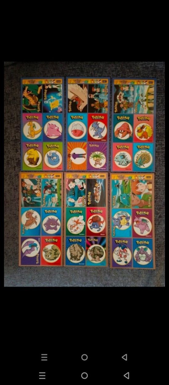 Pokemon sticker seti(19 adet) 
Hepsi birlikte 350 tl - Görsel 2