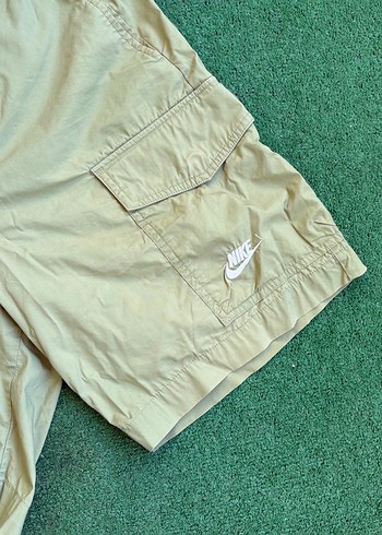 Nike Yeşil Pamuklu Rahat Kesim Erkek Şort - Görsel 2