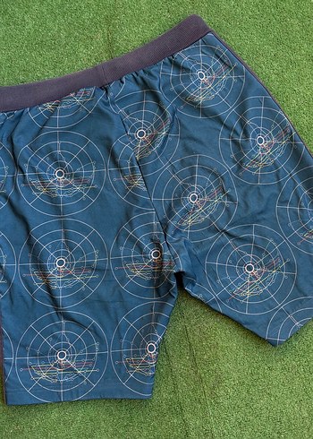 Adidas Mavi Bağcıklı Erkek Şort - Görsel 4