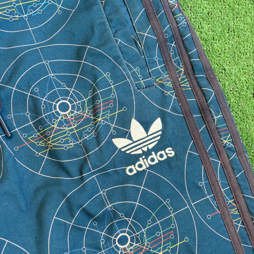 Adidas Mavi Bağcıklı Erkek Şort - Görsel 2