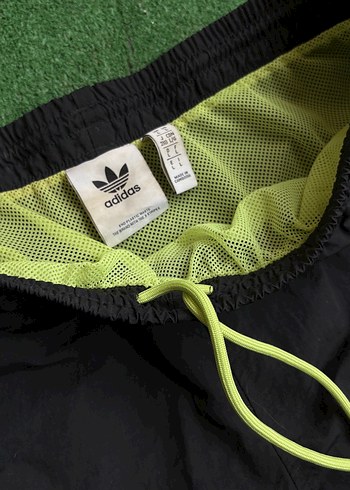 Adidas Erkek Siyah Rahat Kesim Şort - Görsel 4