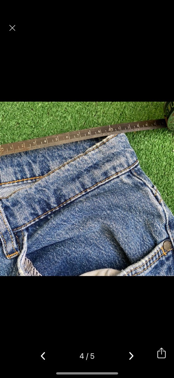 Gri Denim Regular Fit Midi Jean - Görsel 3