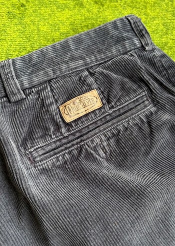 Gri Erkek Bol Kesim Denim Pantolon - Görsel 6