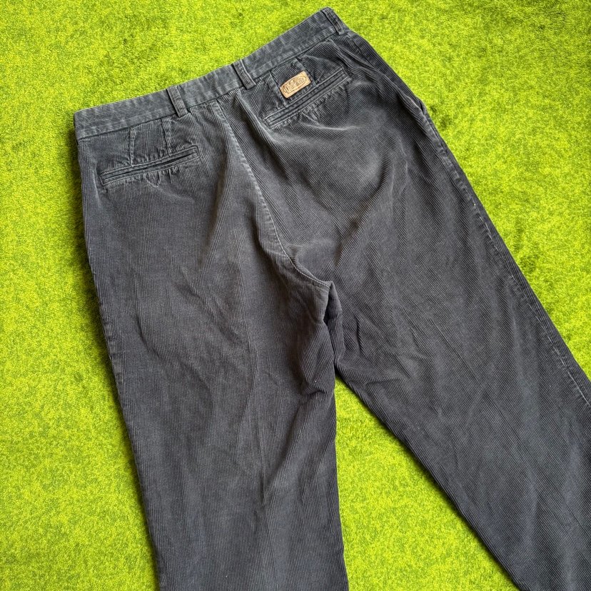 Gri Erkek Bol Kesim Denim Pantolon - Görsel 4