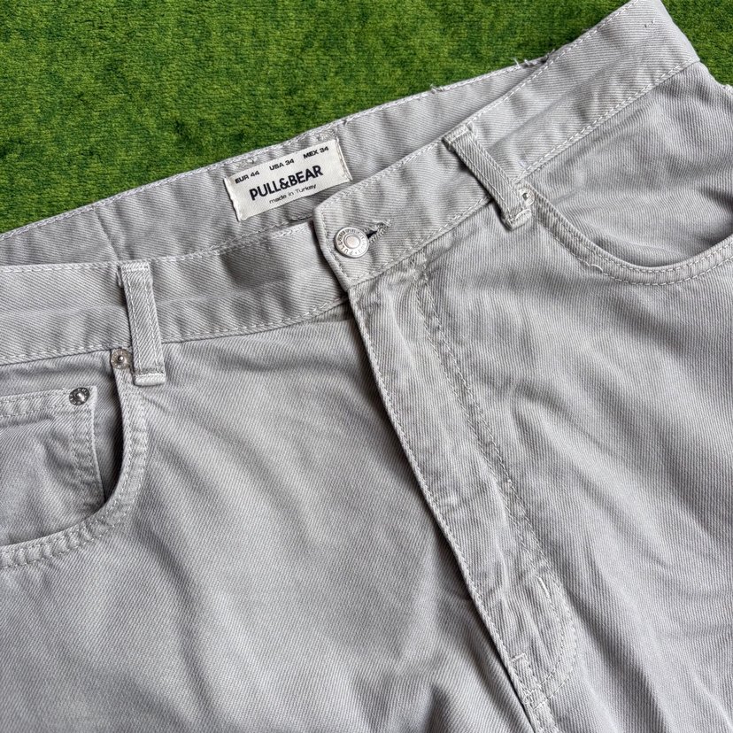 Gri Regular Fit Denim Erkek Pantolon - Görsel 3