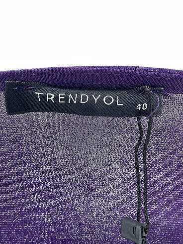 40 Beden mor Renk Trendyol & Milla Uzun Elbise %70 İndirimli.