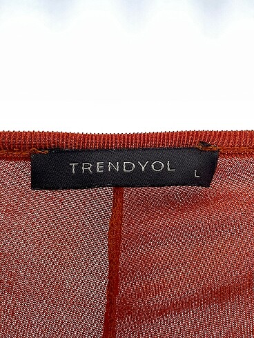 l Beden kahverengi Renk Trendyol & Milla Düz Kesim %70 İndirimli.