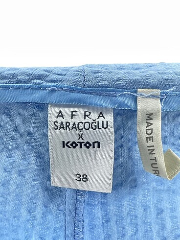 38 Beden mavi Renk Koton Düz Kesim %70 İndirimli.
