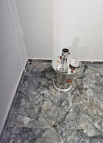 Krom tekli semaver 12 lt