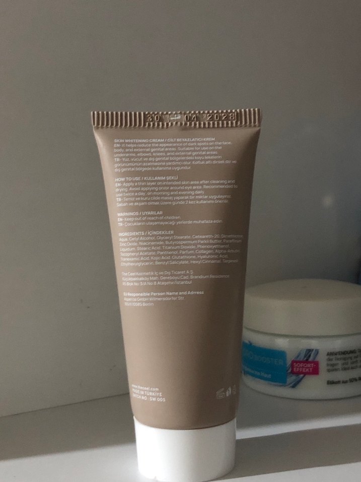 The CEEL Cilt Beyazlatıcı Krem - Görsel 2