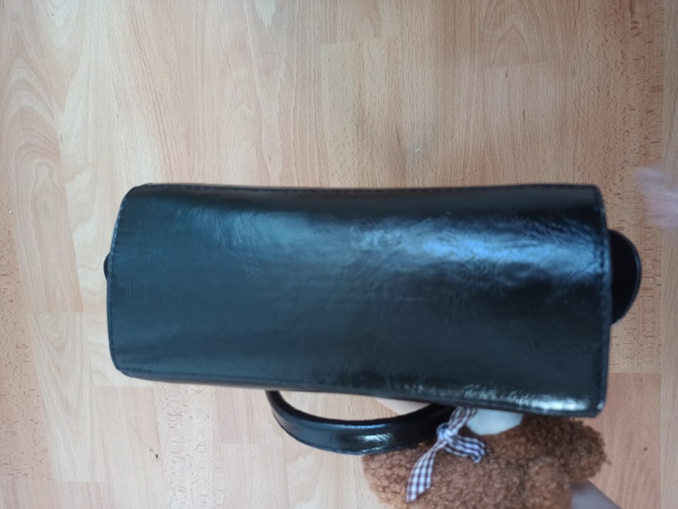 siyah küçük mini el çantası - Görsel 4