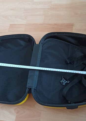 sarı el bavul valiz - Görsel 10