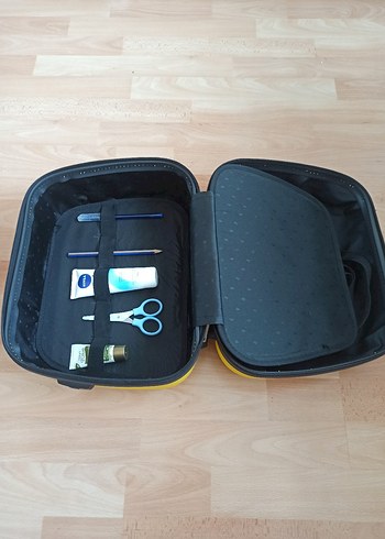 sarı el bavul valiz - Görsel 8