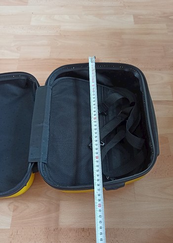 sarı el bavul valiz - Görsel 11