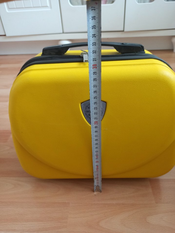sarı el bavul valiz - Görsel 2