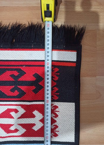 Etnik Desenli Çok Renkli Halı kilim - Görsel 6