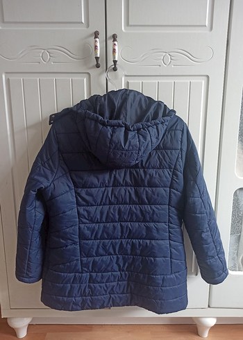 polo lacivert şişme kadın mont - Görsel 2