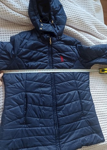 polo lacivert şişme kadın mont - Görsel 4