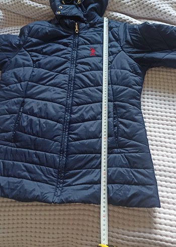 polo lacivert şişme kadın mont - Görsel 7