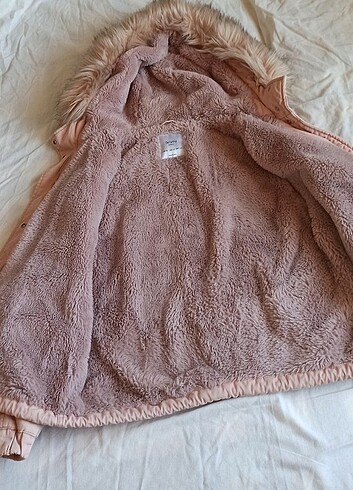Bershka Bershka pembe parka mont