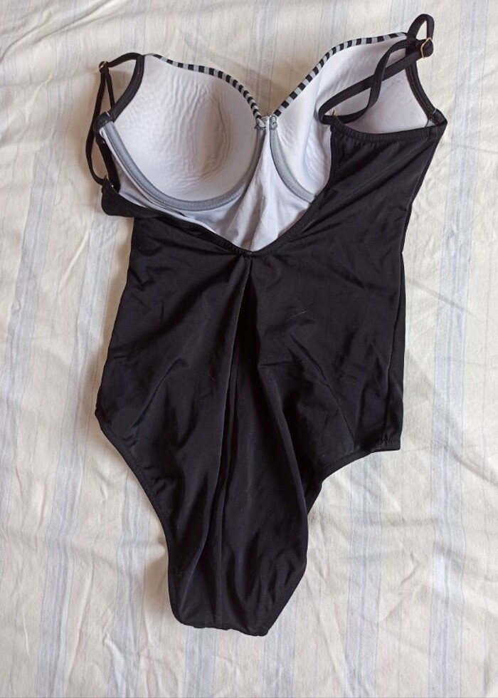 Siyah sütyen mayo - Görsel 2