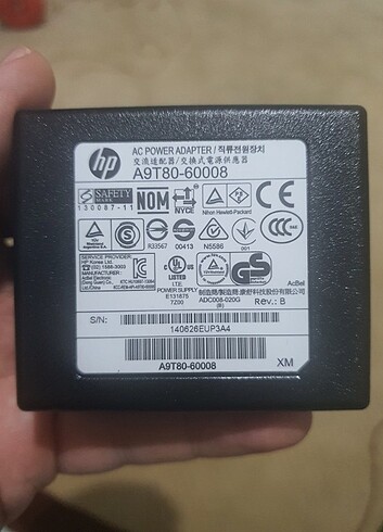 HP yazıcı A9T80-60008 32V adaptörü