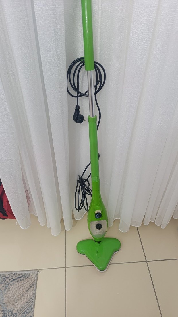 Yeşil Renkli Çok Parçalı Elektrikli buharlı  Temizlik - Görsel 2