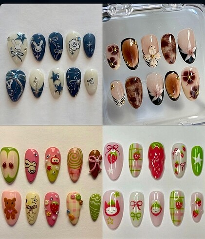 Tasarımcı Takma tırnak özel yapım