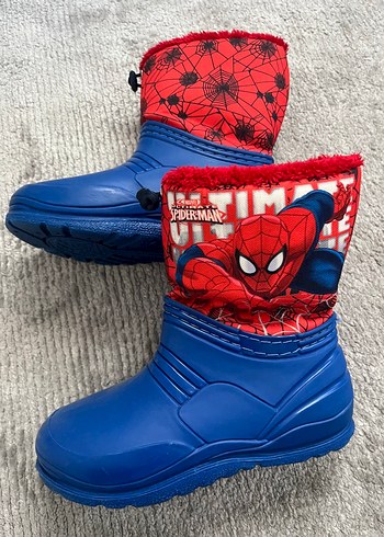 31 Beden mavi Renk Renkli Spiderman Erkek Çocuk çizme