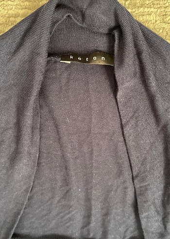 Mavi Detaylı Kadın Spor Atlet ve ince triko Cepken - Görsel 4