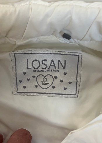 Beyaz Fermuarlı Kolsuz Kız çocuk Yelek - Görsel 4