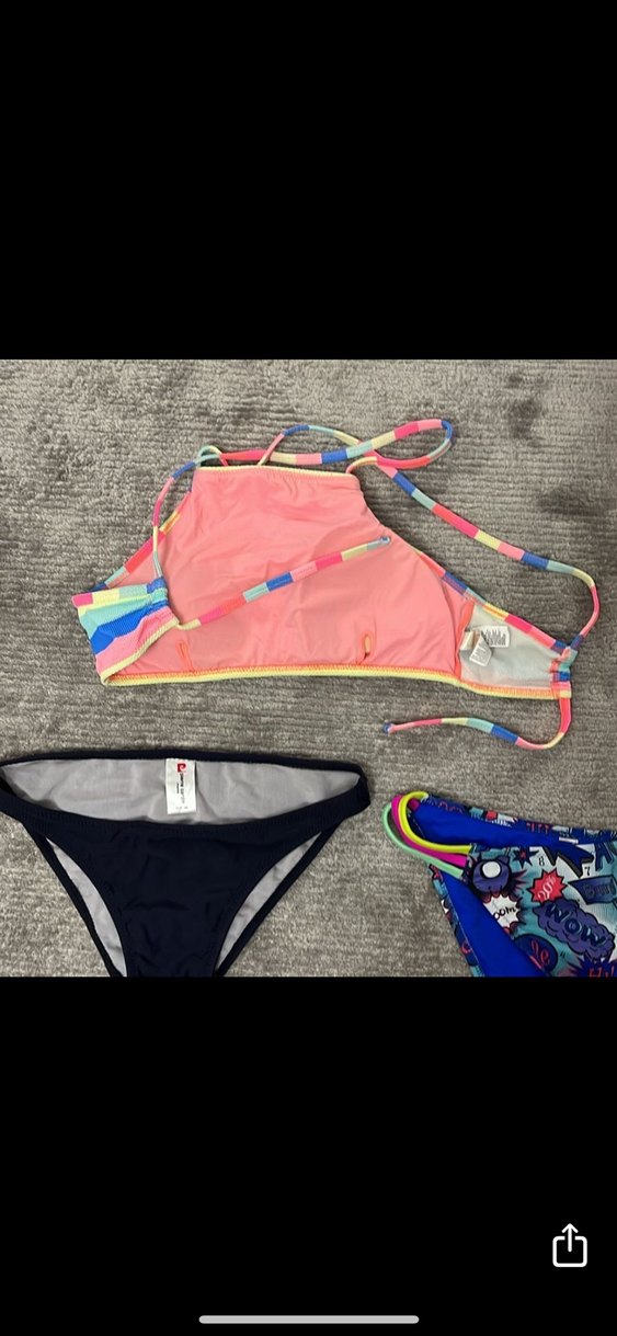 Renkli Bikini üstü ve altlar - Görsel 4