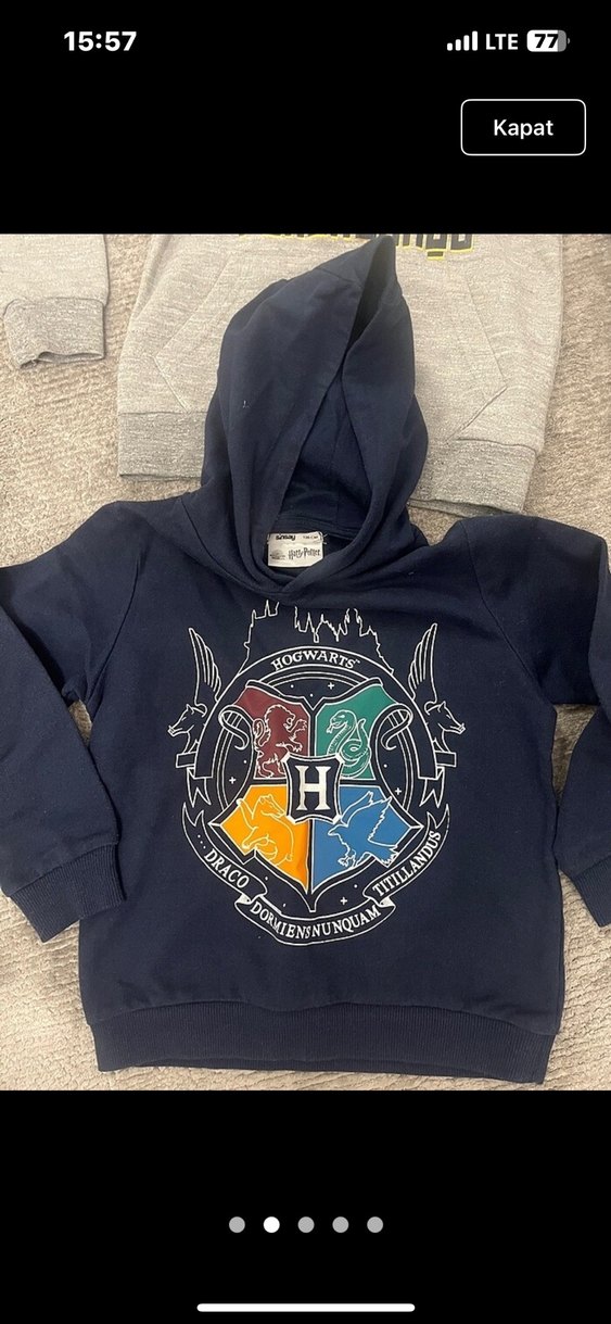 Erkek Çocuk 2 adet Kapüşonlu Sweatshirt - Görsel 2