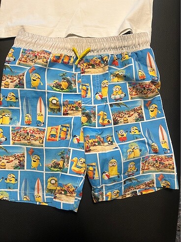 LC Waikiki Deniz şortu ve üstü