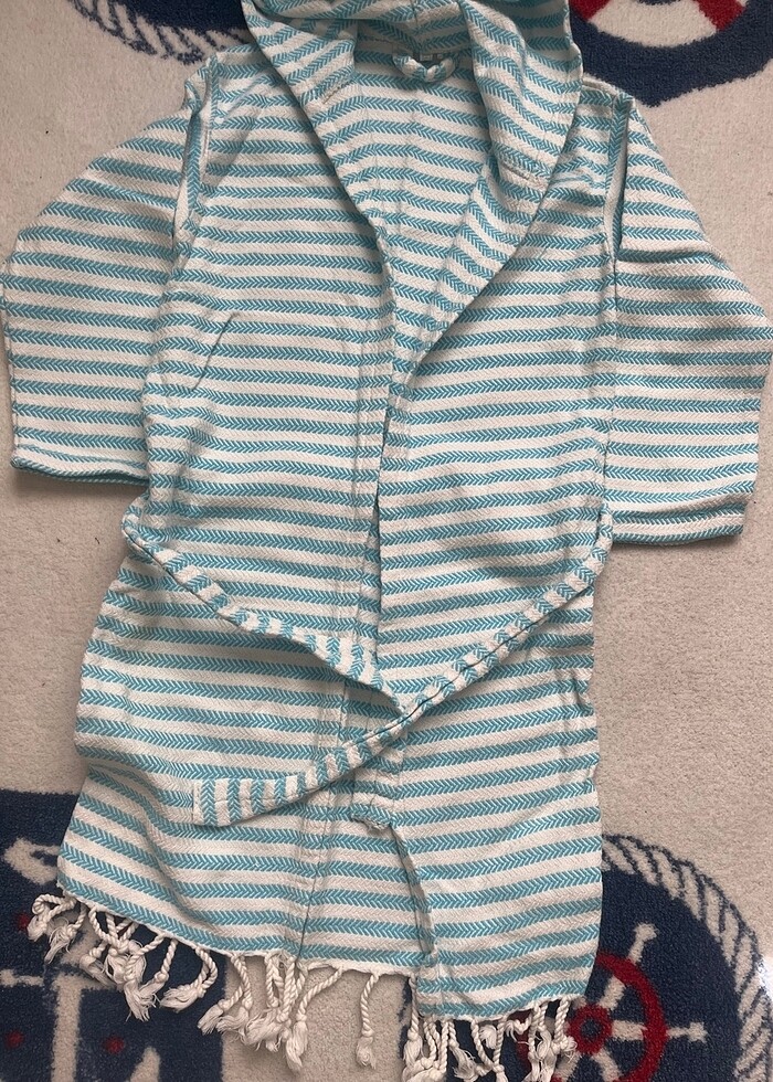 Pamuklu bornoz - Görsel 2