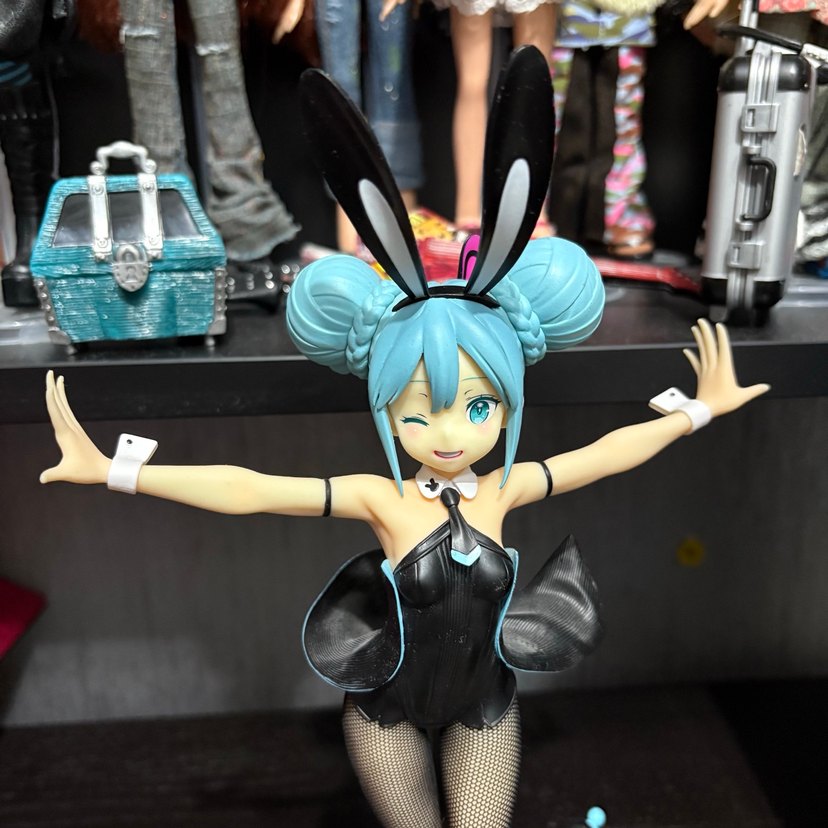 Hatsune Miku Bi Cute Bunnies Figür - Görsel 2