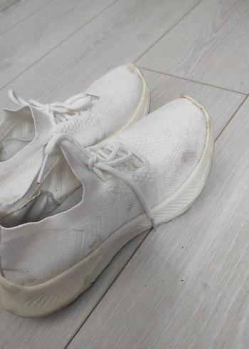 Beyaz Kadın Spor Ayakkabı - Görsel 2