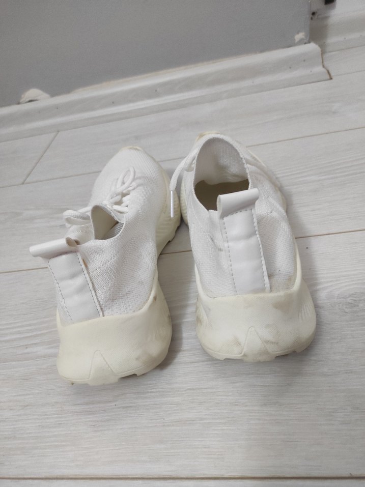 Beyaz Kadın Spor Ayakkabı - Görsel 4