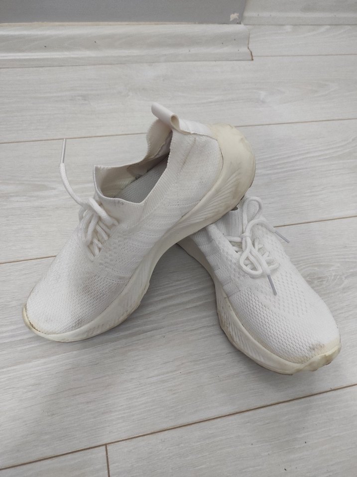 Beyaz Kadın Spor Ayakkabı - Görsel 3