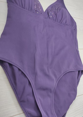 Mor Kadın boyundan Askılı Mayo - Görsel 2