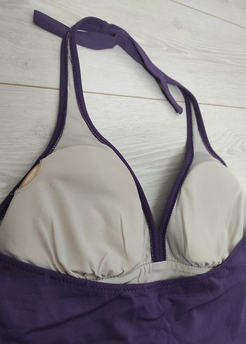 Mor Kadın boyundan Askılı Mayo - Görsel 5