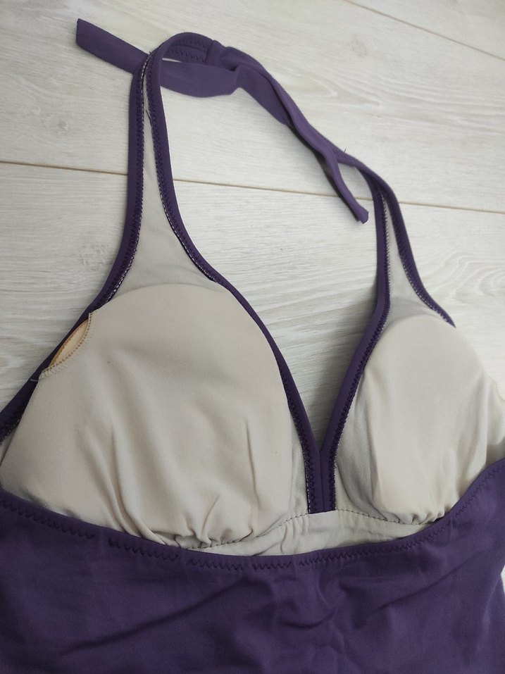 Mor Kadın boyundan Askılı Mayo - Görsel 5