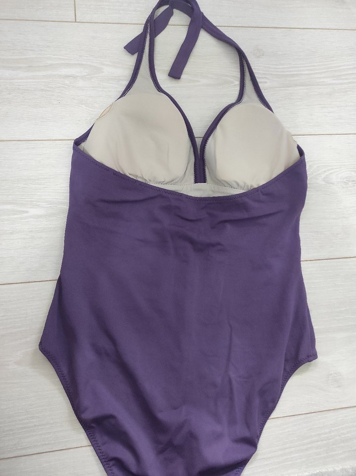 Mor Kadın boyundan Askılı Mayo - Görsel 4