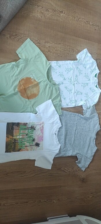 H&M Kalıtelı sotunsuz tşörtler
