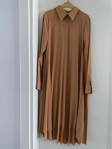 Pileli tunik elbise - Görsel 3