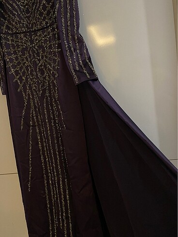 Kuyruklu Tesettür Abiye - Görsel 4