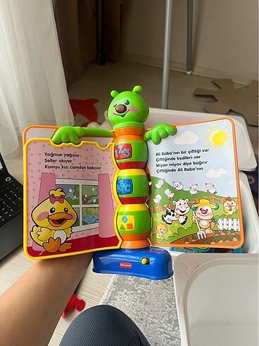  Beden Renk Fisher price eğitici masalcı tırtıl