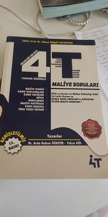 4t maliye sorulari