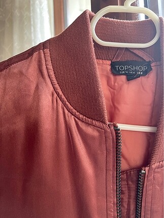 Topshop Bronz Bomber ceket