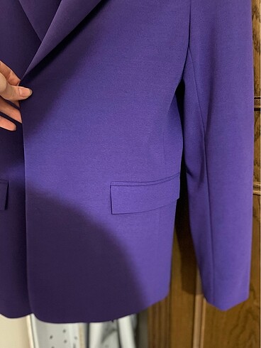 l Beden Mor Blazer Ceket